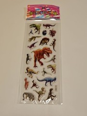 Realistic 3D Dinosaur Dino Stickers Planner Teacher Supply Papercraft DIY