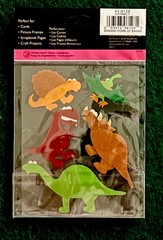 Stand-Outs by Provo Craft 3D EXTINCT DINOSAURS Theme 96128 Fast FREE Ship!