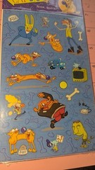 Vintage Sandylion Nickelodeon CatDog cartoon stickers New In Pack 2 Sheets
