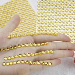 1792PCS Gem Stickers Self-Adhesive Face Jewelry Stickers, Acrylic Gems DIY Craft