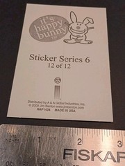 Happy Bunny Sticker Jim Benton Cute Funny Humor Vending Machine Sticker