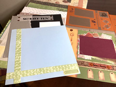 Scrapbooking 12 x 12 Paper Lot 112 Total + Extra Unopened Packs, Loose, Pre-Made