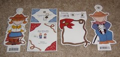My Mind’s Eye Friend Diecut Lot of Four …..Cowgirl/Cowboy, Corners & Fill In.