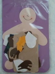 Paperkins Traveling Travis Collectible Paper Doll & Accessories