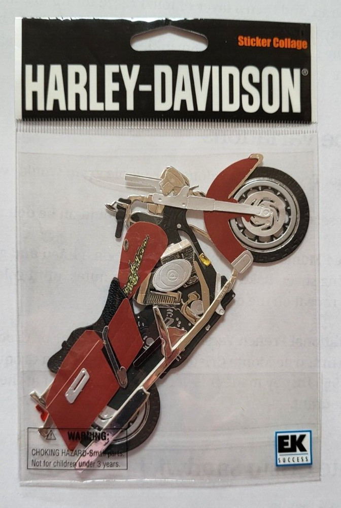 EK SUCCESS Jolees Boutique Harley Davidson Road King Motorcycle Stickers