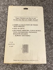 Vintage Hallmark Ambassador Razzle Dazzle Car Sticker Sheets Sealed 1983