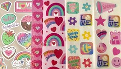 School Stickers Graduation boy girl sports yearbook classroom field day rewards
