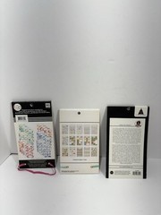 Lot Of 3 Happy Planner Sticker Layered Box + Agenda 52 1644pc + Sticker Book 963