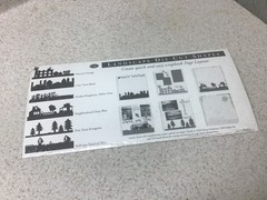 NEW CREATIVE MEMORIES SCENIC DIE CUT LANDSCAPES NEW IN PACKAGE 6 Shapes