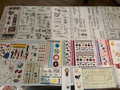 Large Lot «Creative Memories» Sticker Sheets-Variety Themes-See Photos-93 Sheets