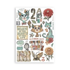Stamperia Furry Friends – A5 Washi Pad, SBW25