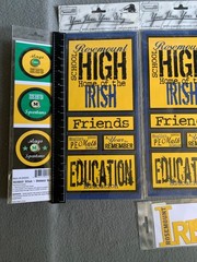 Rosemount High School Irish Stickers Decals Assorted School Spirit Designs
