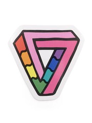 Bianca’s Designs Triangle Pride Multicolor Paper Sticker, 1 Count