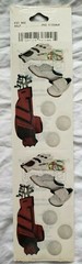Vintage Rare Frances Meyer FMI Golf Stickers NIP Mint Condition