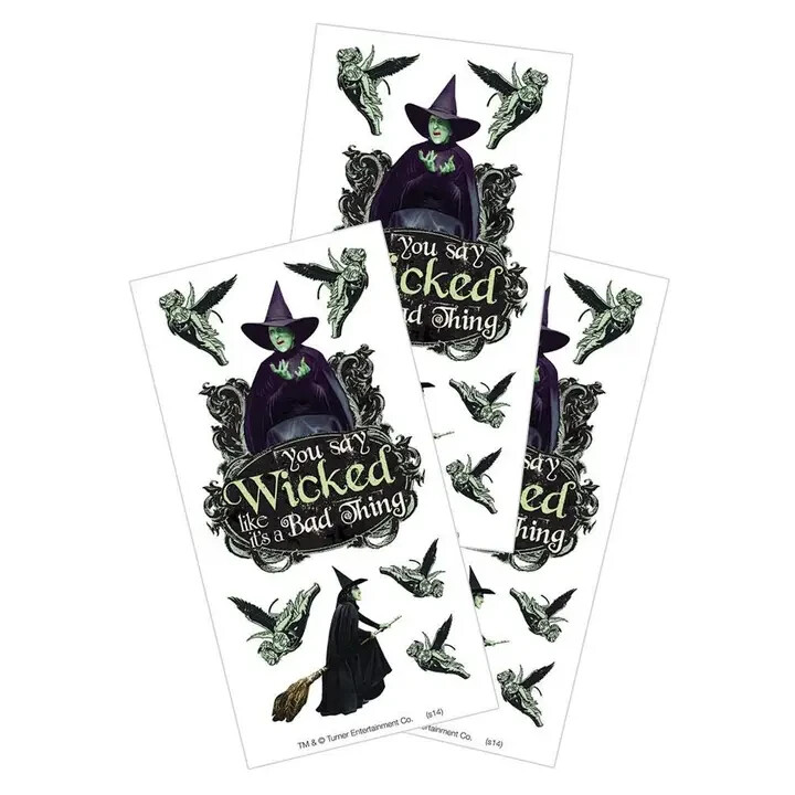 Wizard of Oz Wicked Witch of the West Scrapbooking or Craft Sticker 2×4″ Inches