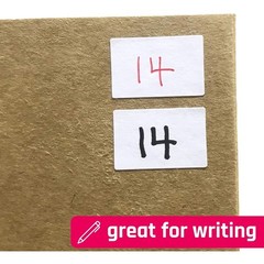 Small White Price Stickers 0.5 x 0.3 Inch 2000 Pack Adhesive Labels for Writing