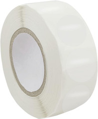 1000 Pcs per Roll Clear Package Seals Stickers Envelope Seals for Mailing round