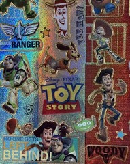 TOY STORY 3 Prismatic Stickers (26pc)Cartoon Character •Woody•Buzz lightyear•