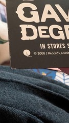 Gavin DeGraw I Love Gavin DeGraw In Stores Spring 2008 Promotional Magnet READ