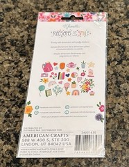 Shimelle REASONS TO SMILE Puffy Stickers 78 Pieces School Backpack Books Treats