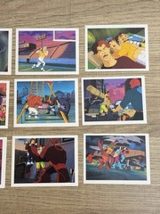 Lot of 12 1995 Diamond Mattel Street Sharks Sticker Cards Rare VTG Collection