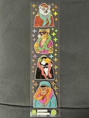 Pipsticks LIMITED EDITION Kids-Apr. 2026 “Snaked-In-Style” Sticker Sheet (2x8in)