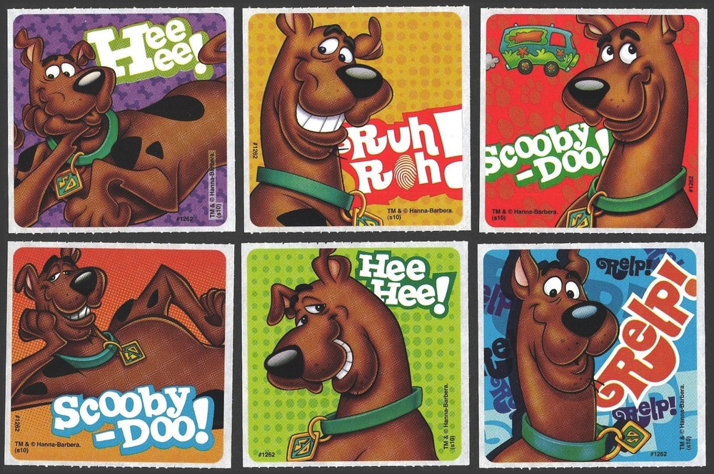 Stickers – Scooby-Doo *Close-Ups* – Any Occasion CL039