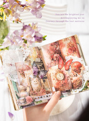300 Pcs Vintage Washi Stickers Set for Journaling and Scrapbooking Crafts