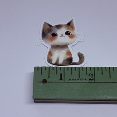 Cute Baby Cat Animal Sticker Vinyl Decal Journal Wall Fun Art Decor Tc9