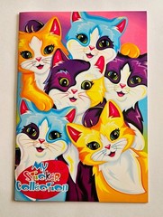 Vtg Lisa Frank My Sticker Collection Album HTF Whisker Sisterhood Kittens Cats