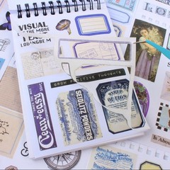 Junk Journal Supplies Precut Washi Stickers Book Stickers Book for1422