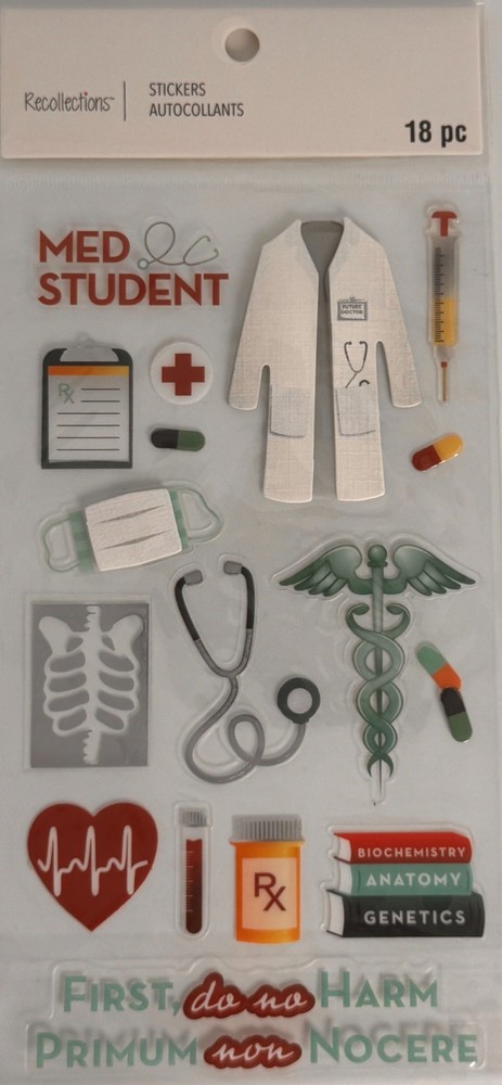 Health Care, Doctor, Nurse Stickers – Recollections Scrapbook Stickers