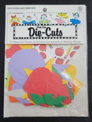 Memory Kit Scrapbook Kit Birthday School Holiday Baby Die-Cuts Lot x6