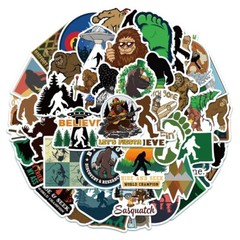50X Bigfoot Sasquatch Jungle Mountain Stickers Scrapbook Skateboard Bike Hiking