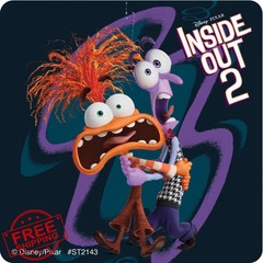 SmileMakers Inside Out 2 Stickers 100 Count