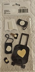 Keepsake Essentials 3-D Die Cuts Travel Embellishments
