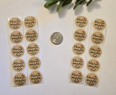20 «Handmade» Stickers/Craft Fair Stickers/Small Business Stickers Labels
