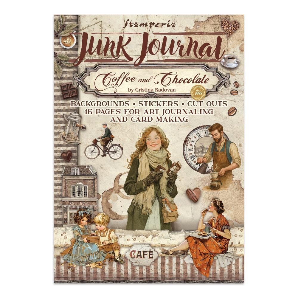 Stamperia Coffee & Chocolate – Junk Journal, SBJK06