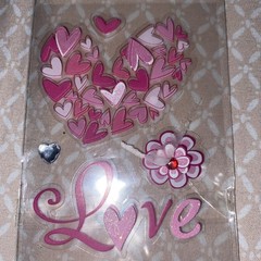Recollections~Hearts~Dimensional Stickers