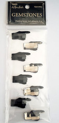 The Paper Studio GEMSTONES Pointing Hands Rhinestones Stickers – 8 pcs