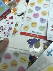 Vtg 80’s Sticker Lot 500+ Hallmark AGC Sandy lion Holiday Lot 3 Halloween Puffy