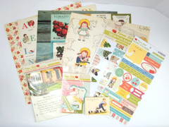 October Afternoon Farm Girl Scrapbooking Lot 12×12 Paper Stickers Die Cuts Cards