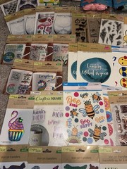 Large Lot Of Over 100 Packs For Crafting Stickers Scrapbooking Hobby DIY