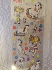 NEW Sealed Stickeroni Hallmark RAINBOW BRITE Sprites Starlite sticker Pack