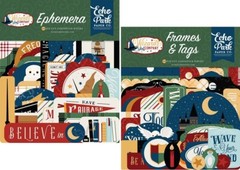 Echo Park WIZARDS and COMPANY *2 Packs* Ephemera Die Cuts + Frames & Tags 68p