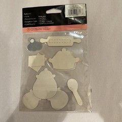 Provo Craft The Third Dimension Stand-Outs Sweet As Pie Paper Stickers (MM)