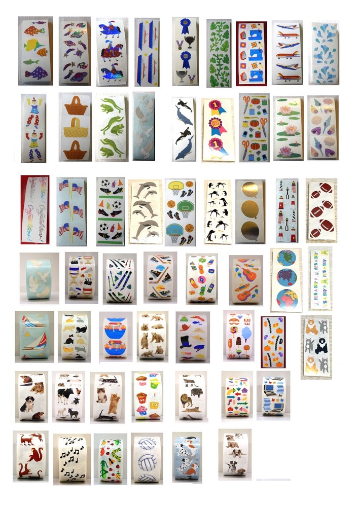 Stickers by Mrs. Grossman- Out of Production -4-6 Modules