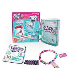 Sticki Book – Wearable & Shareable Toy Sticker Bracelet + Collection Sticki B…