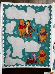 Vintage Winnie The Pooh Sticker Lot Sandylion Disney Tigger Eeyore Piglet 90s