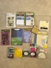 Bundle Deal Multiple Scrapbooking Craft Stickers Card Embellishment (Lot of 15)